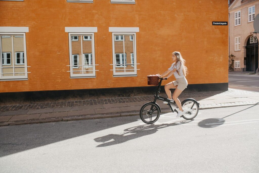 Vélo pliant compact pour le trajet domicile-travail